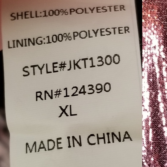 Sequin Bomber Jacket - Picture 7 of 7